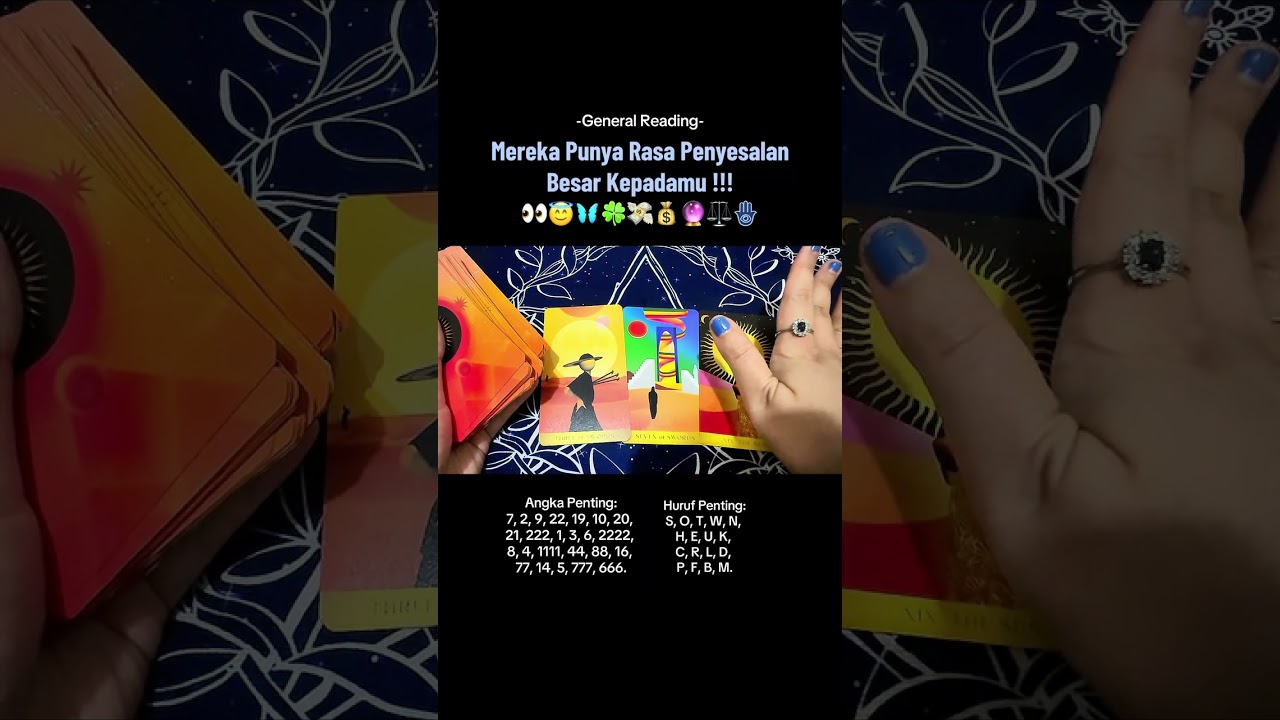 Mereka Punya Rasa Penyesalan Besar Kepadamu 👀😇🦋🍀💸💰🔮⚖️🪬 