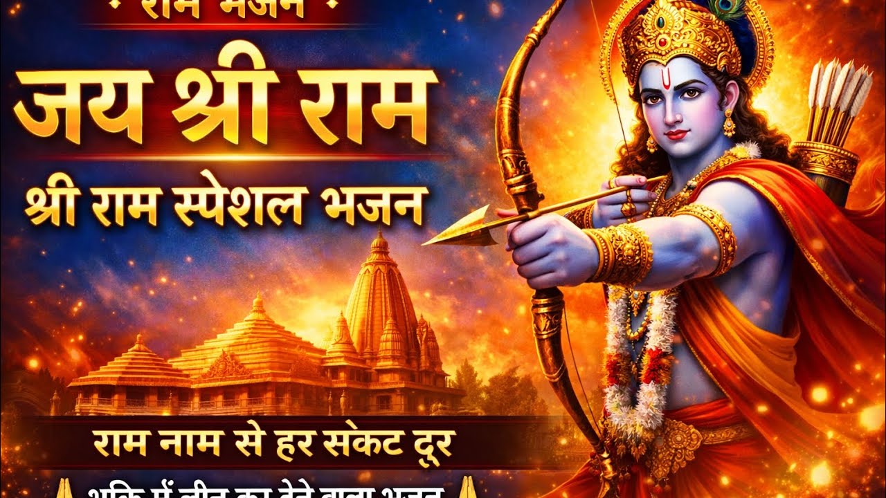 🌼“राम नाम से हर संकट दूर | भक्ति भजन – श्री राम स्तुति”🙏