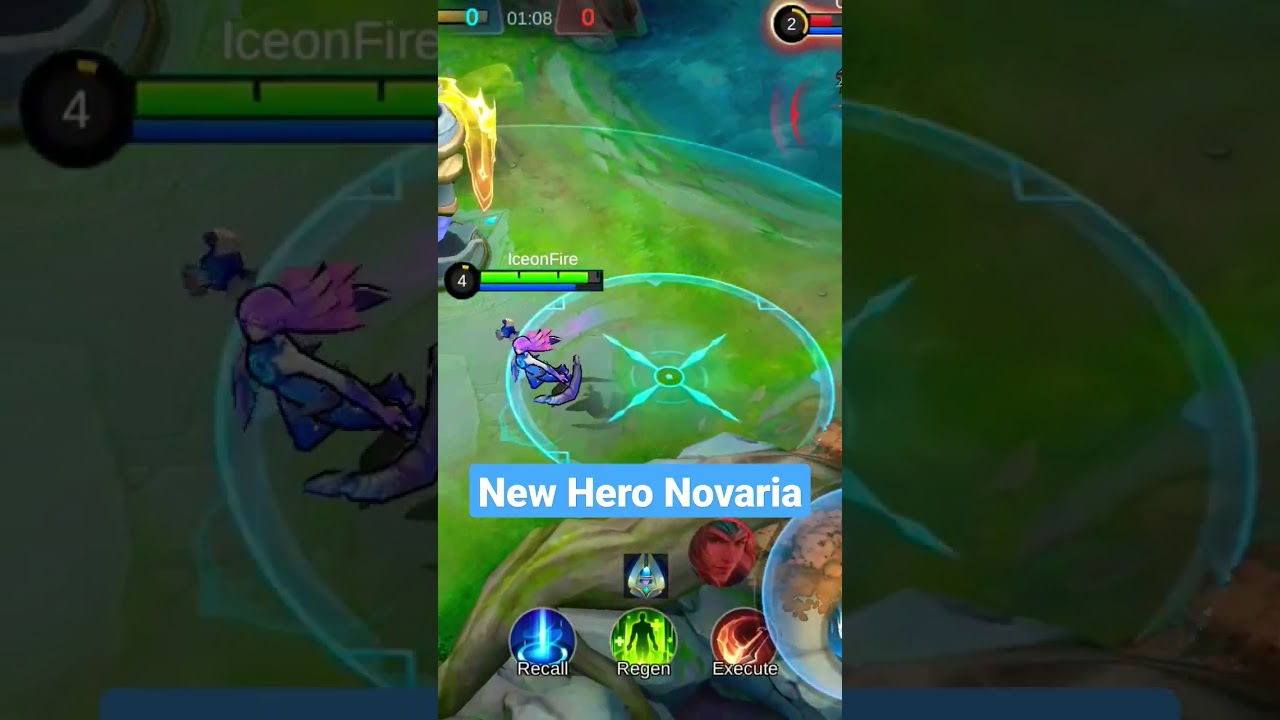 New Hero Novaria | MLBB #novaria #newheronovaria #mobilelegends #skills