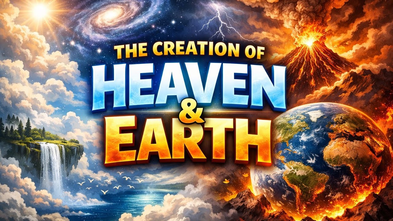 The Creation of Heaven and Earth | Bible Story (Genesis 1)