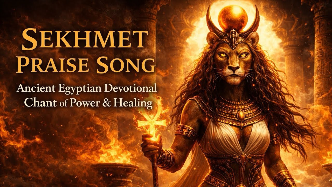 Sekhmet 🔥 Lioness Goddess of Fire | Ancient Kemetic Praise Song