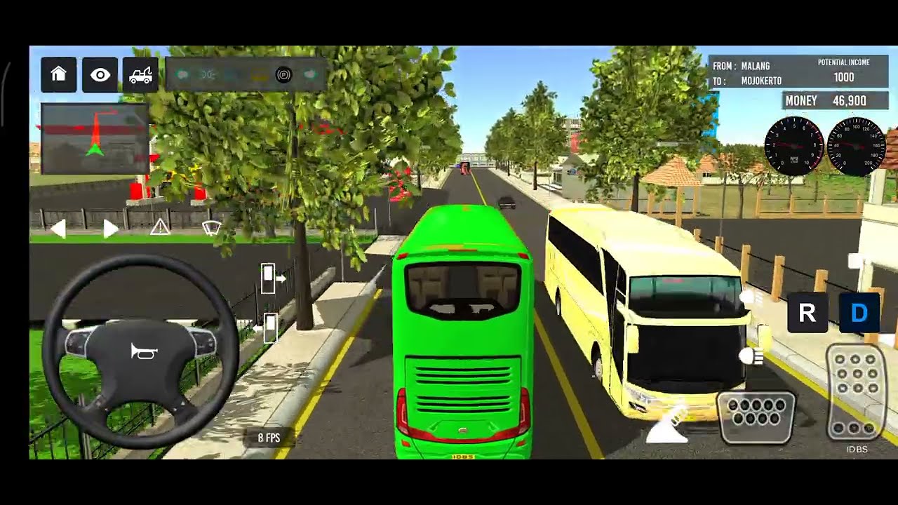Euro Bus Driving Game Public Transportation 2024 Indonesia Bus Simulator Android Gameplay #196#2025