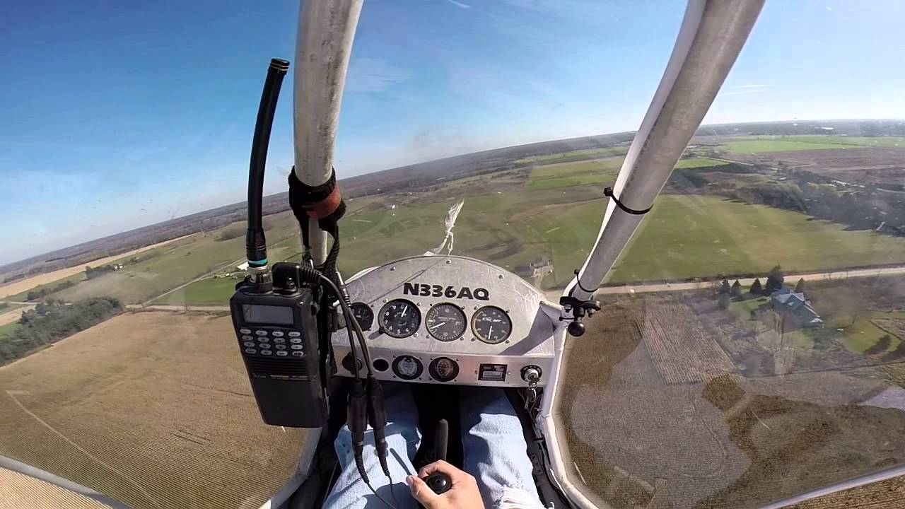 first landing in two seat challenger at my house