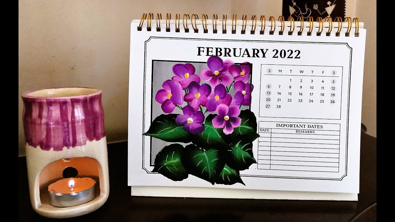 How To Paint February&rsquo;s Birth Flower: The Primrose | Easy One Stroke Painting