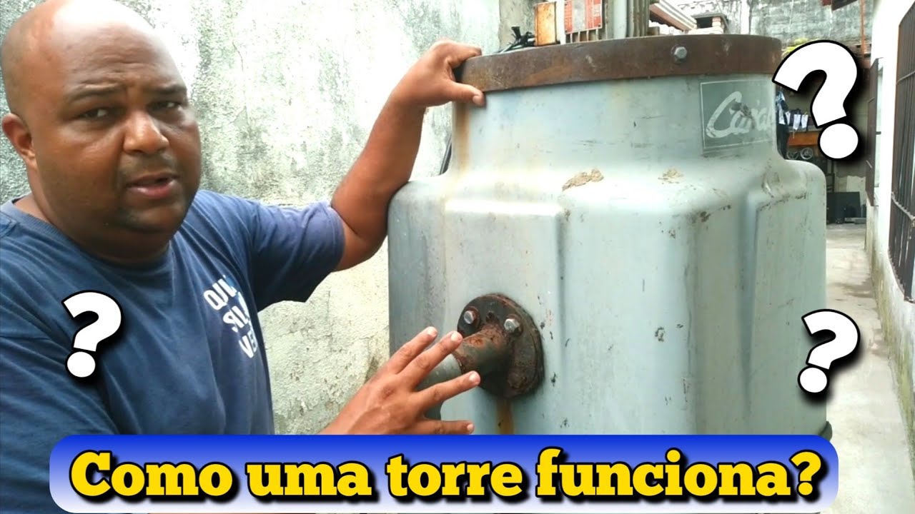 Como funciona uma torre de resfriamento