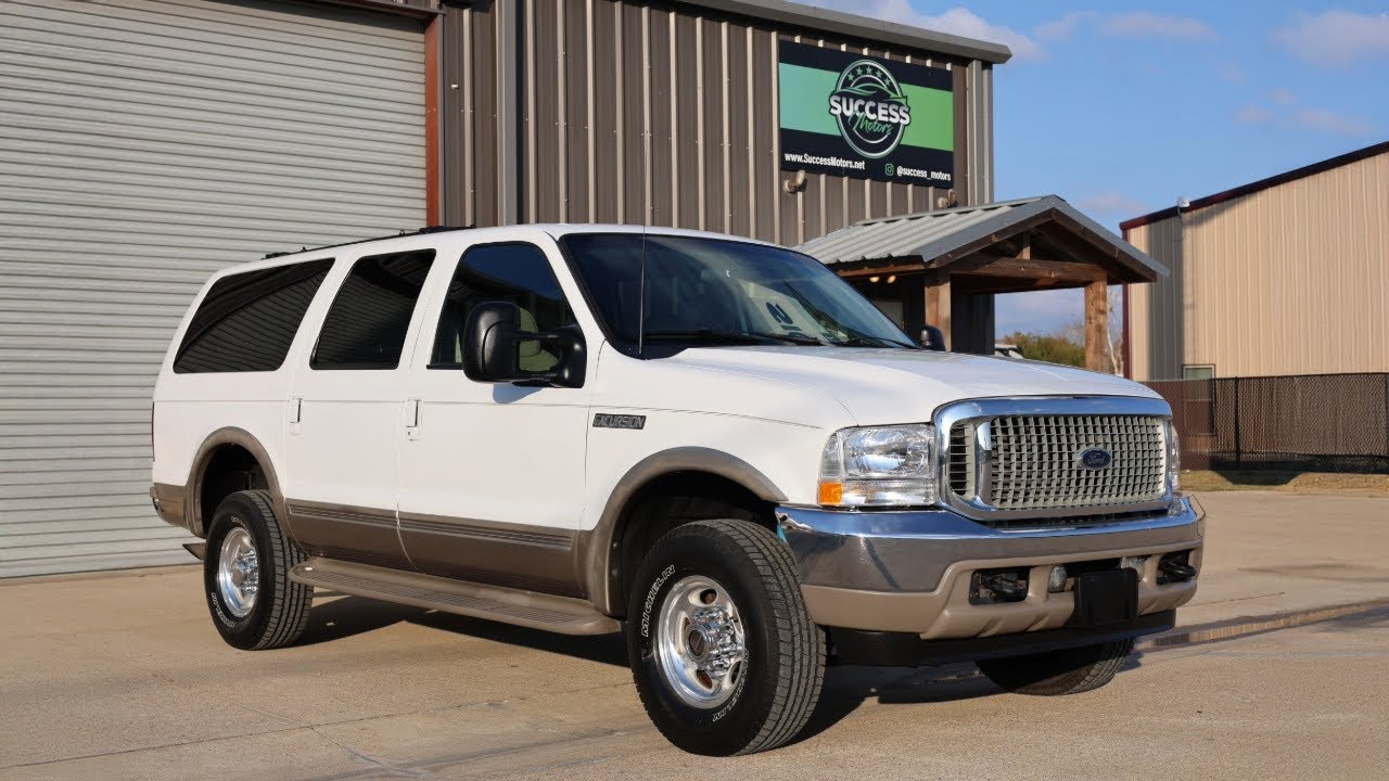 «ТОТ САМЫЙ»** Ford Excursion Limited 2001 года выпуска, 7.3L Powerstroke Diesel, полный привод**О...