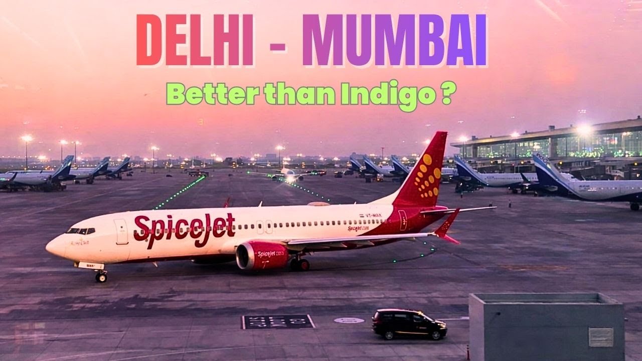 Delhi to Mumbai Flight | SpiceJet Experience | A Flight Delay Story & Honest Indian Airline Review |
