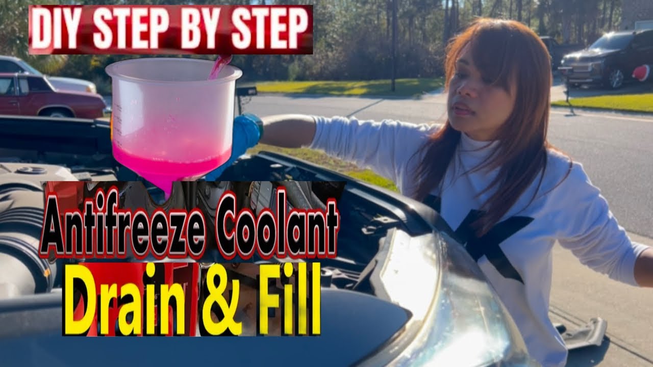 Toyota 4Runner DIY Antifreeze Coolant Drain & Fill Maintenance #toyota #4runner #coolant #antifreeze