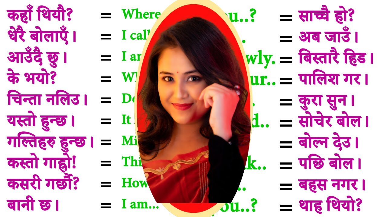 Learn English with Hamro English Guru Easily with Daily Use Nepali Meanings and Sentences | Easy