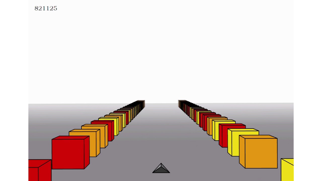 Cubefield: New world record - High score 1.766.210