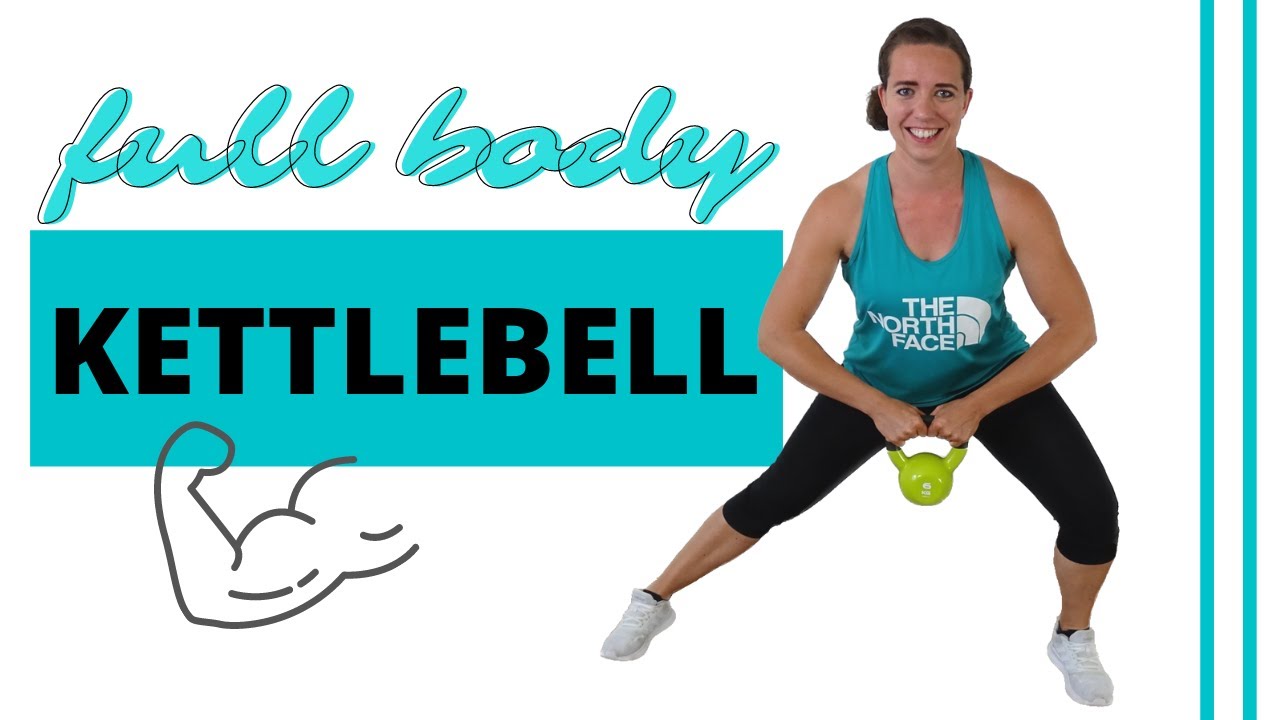 40 Minute Kettlebell Workout for Full Body – Exercises for Total Body Toning at Home