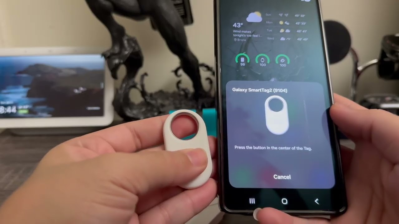 Распаковка и настройка Samsung Galaxy SmartTag2