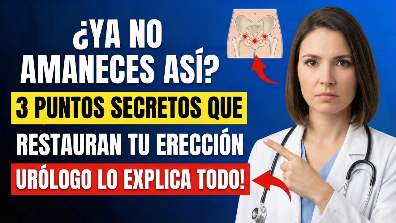 Urólogo revela 3 puntos secretos para erecciones matutinas después de los 60