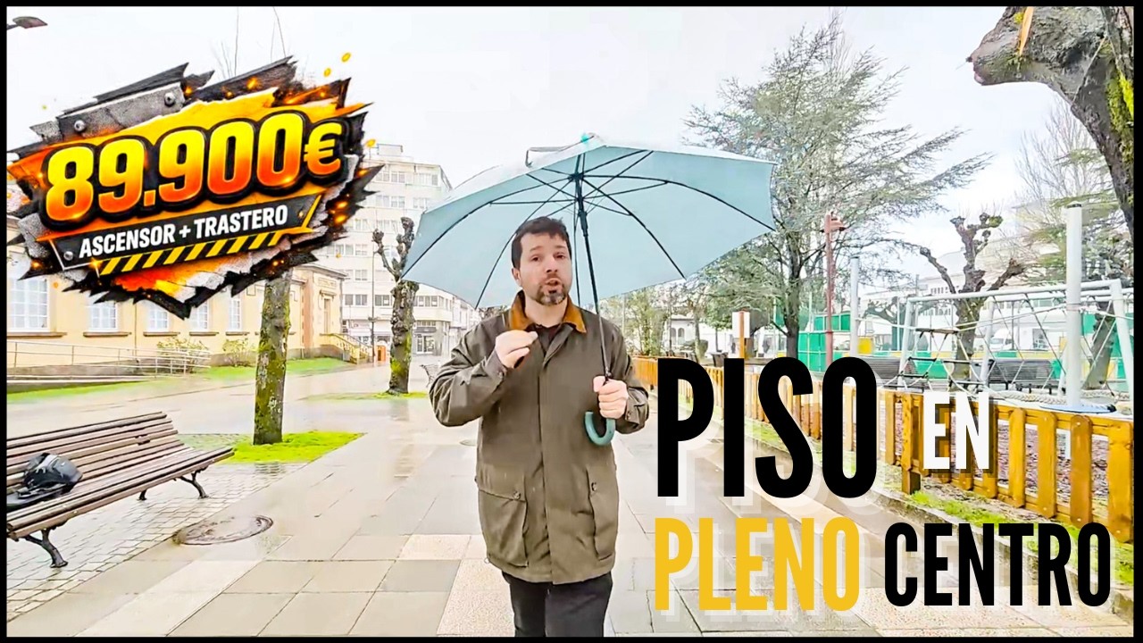 🔥 Piso en PLENO CENTRO de CARBALLO (A CORUÑA) por 89.900 € (¡Termínalo a tu gusto!).