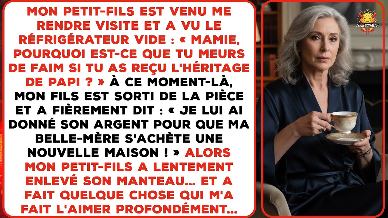 « Bien sûr que j'ai utilisé son salaire pour ma belle-mère ! » s'est vanté mon fils, riant à mon nez
