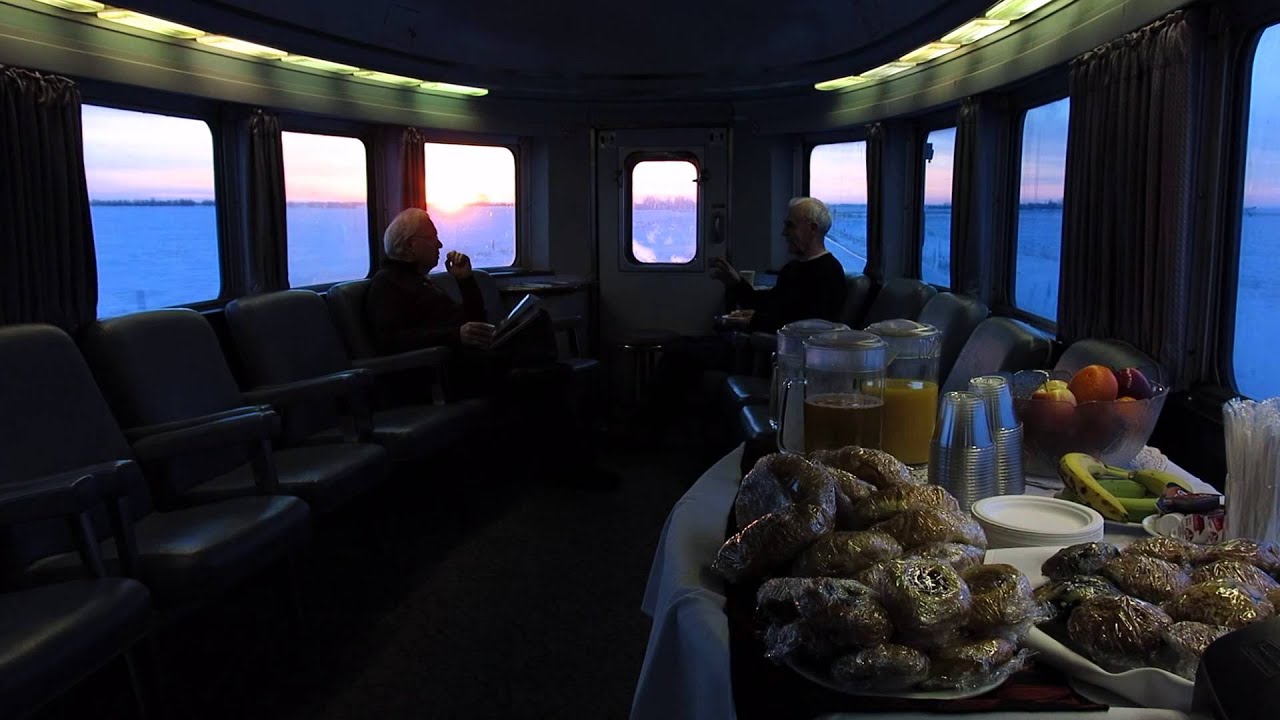 VIA Rail Canadian, Train 1, Winter 2015 [HD]