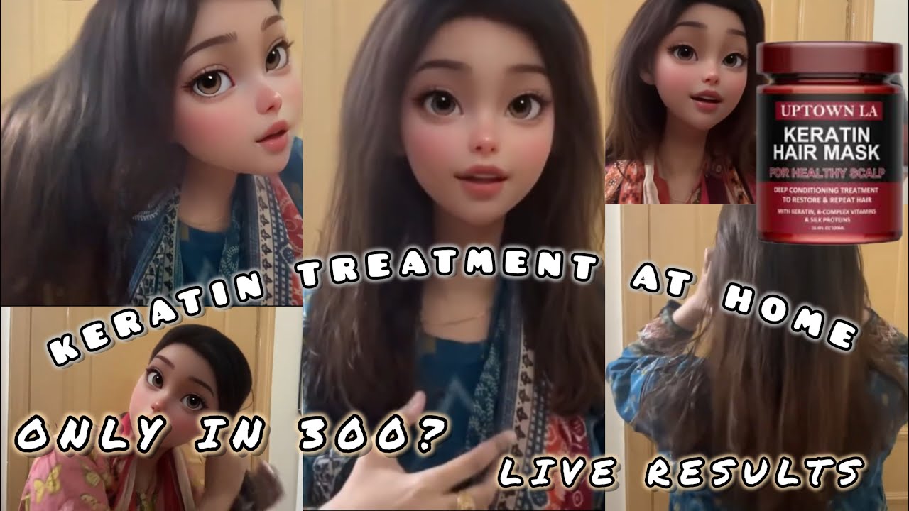 Uptown LA Keratin Hair Mask Review – Shocking Live Results for Just Rs. 300! 😱