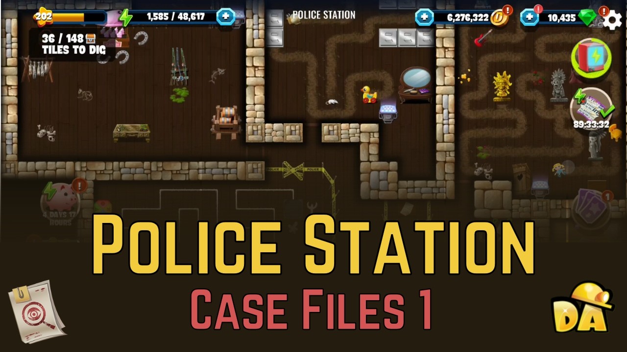 Police Station - Case Files 1 - Diggy's Adventure