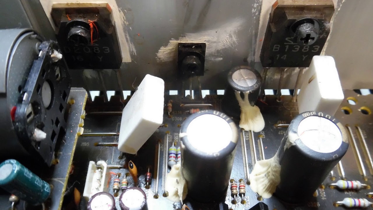 Denon PMA510AE Amplifier Repair