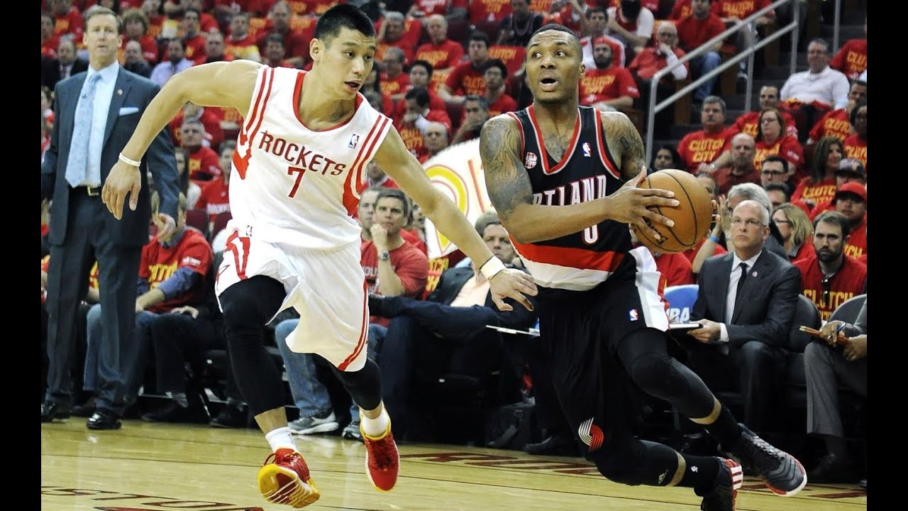 Jeremy Lin 2014 04 30 Playoffs R1G5火箭vs拓荒者 Rockets vs Trail Blazers