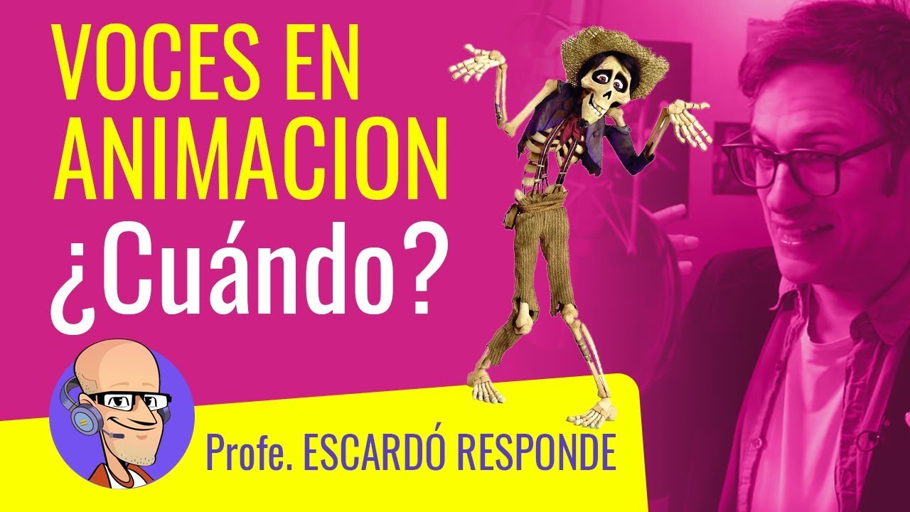 Animación facial ¿Cuándo se realiza el Lipsync?