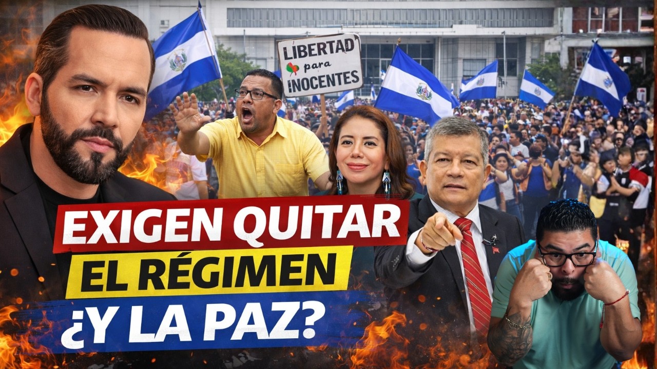 Marcha en la BINAES: Movir exige eliminar el régimen y altera el descanso de los salvadoreños