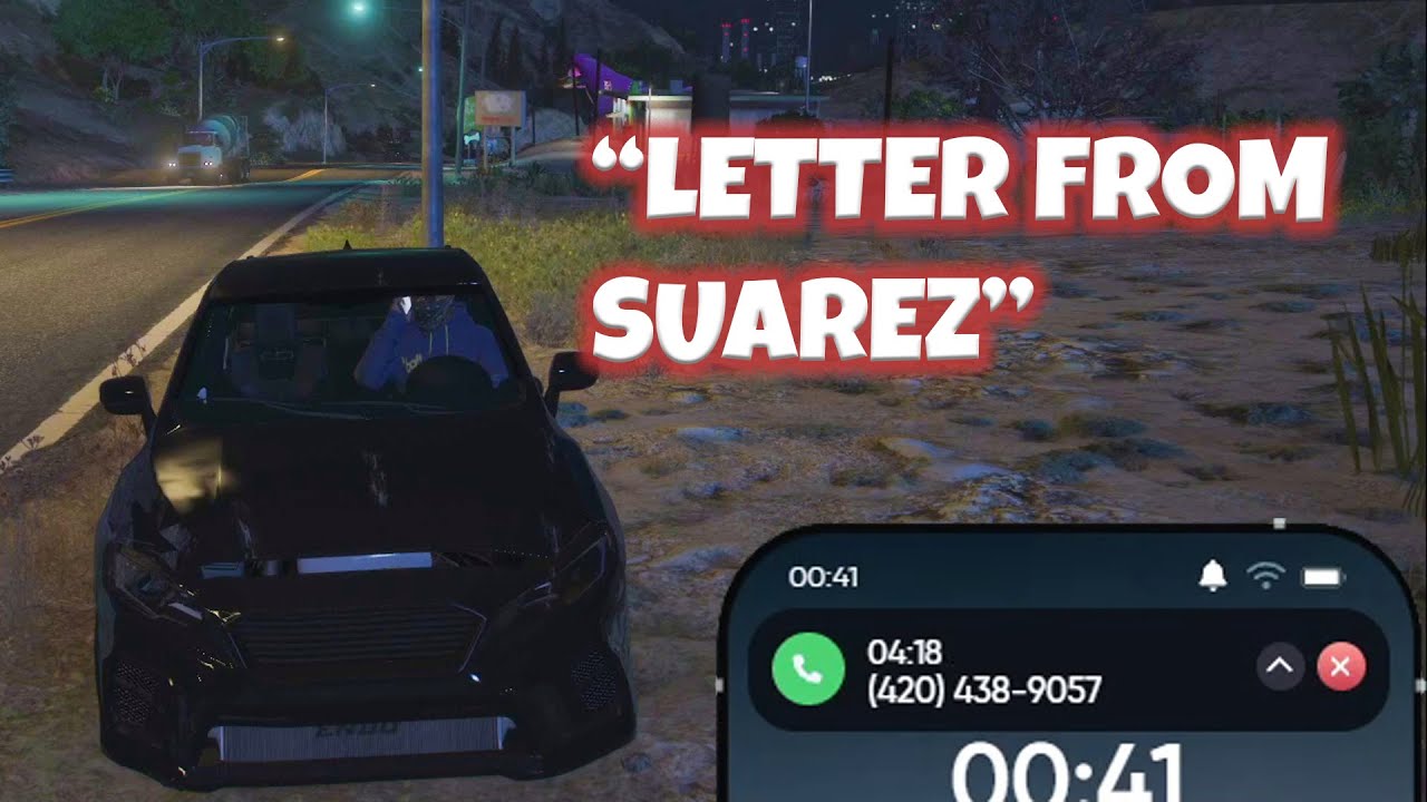 Peanut Receives A Letter From Suarez By Sadie GoPostal | Nopixel 4.0 | GTA