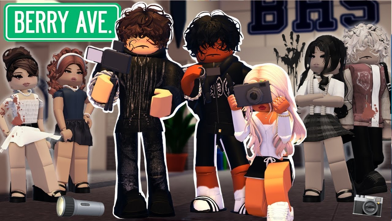 SNEAKING INTO MY HAUNTED HIGH SCHOOL GONE WRONG *VOICED* BERRY AVENUE HORROR STORY