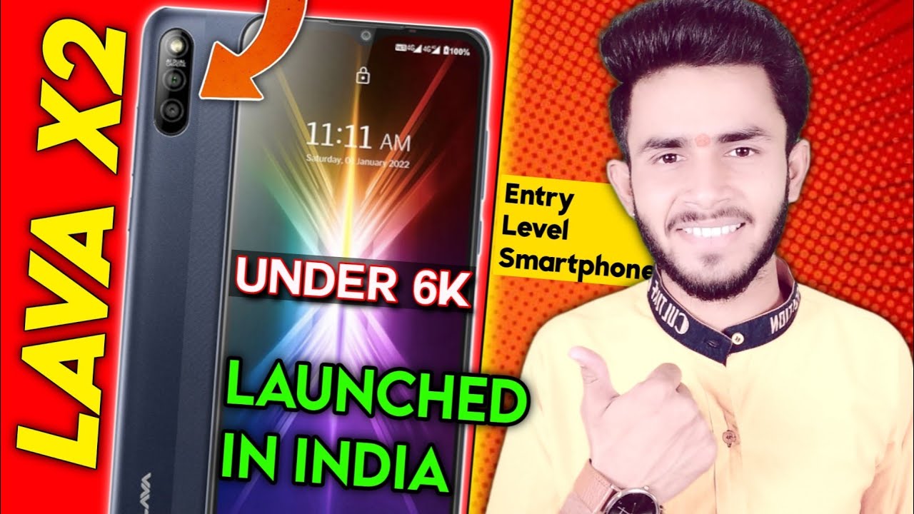 Lava X2 Launched In India || Best Entry Level Smartphone Under 6,*** 🔥🔥🔥