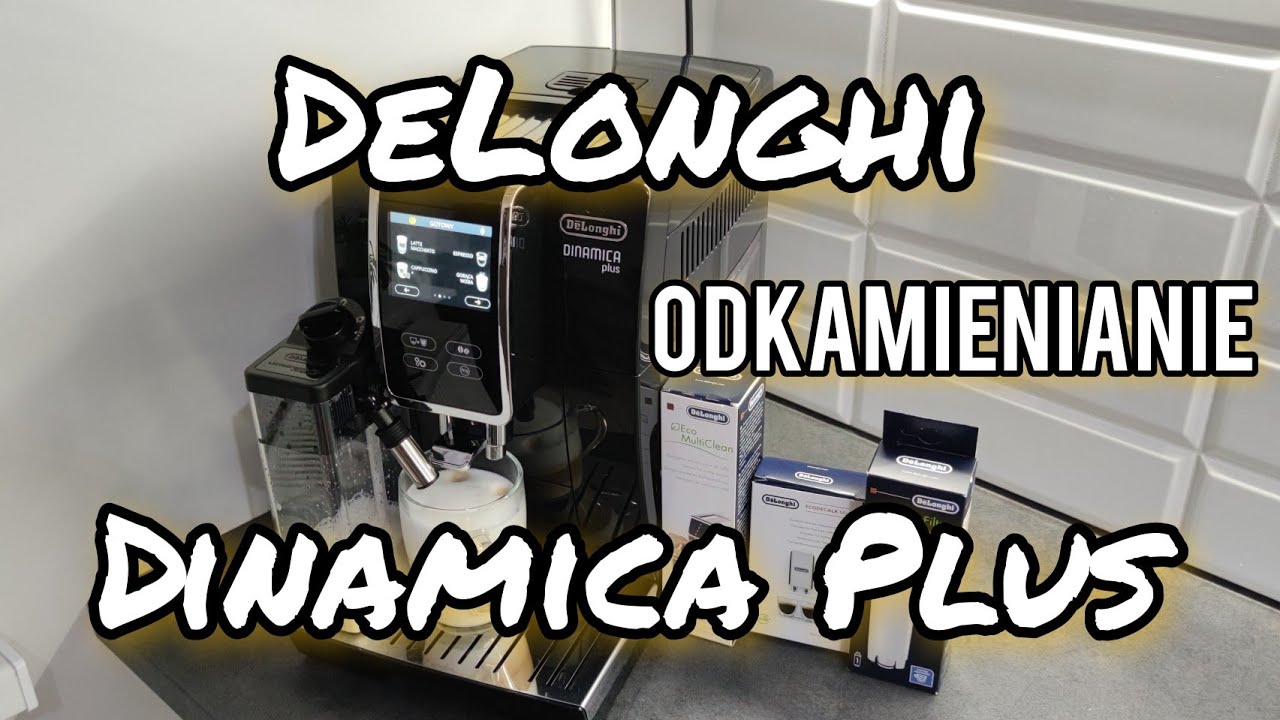DeLonghi Dinamica Plus 2022 odkamienianie, Czyszczenie System Mlecznego.