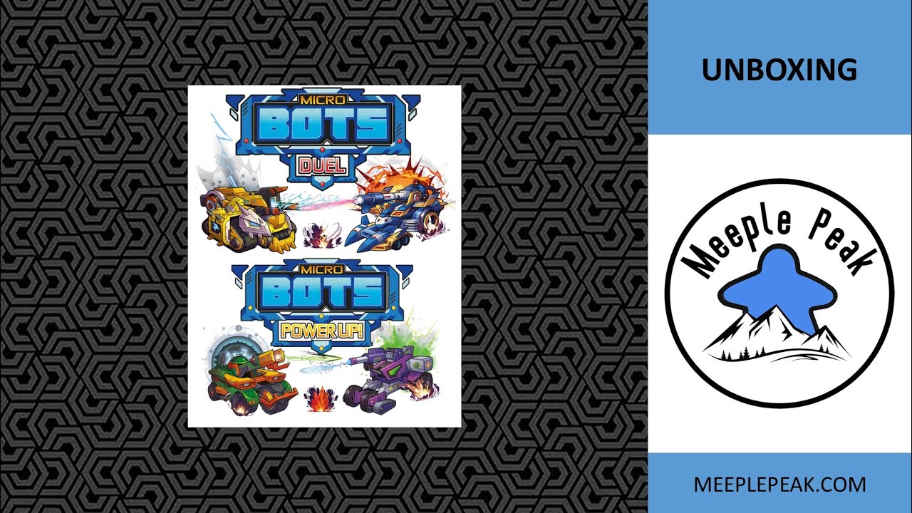 Get ready for battle! Micro Bots Duel Unboxing.