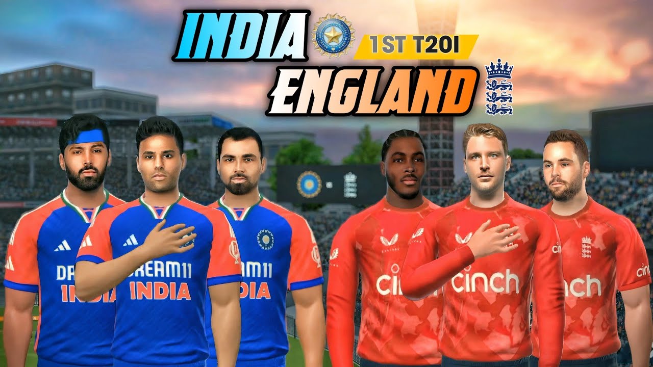 RC24 | IND 🇮🇳 vs ENG 🏴󠁧󠁢󠁥󠁮󠁧󠁿 | 1ST T20I | Last Ball Thriller🔥
