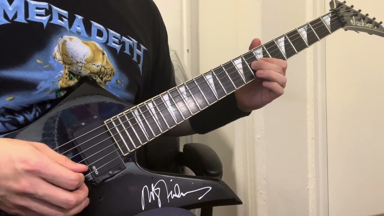 Megadeth - Rust in Peace second half playthrough practice