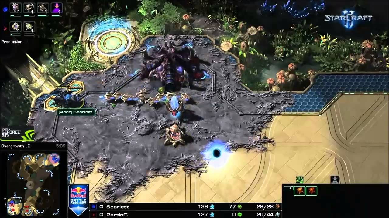 Scarlett's proxy Hatchery vs Parting