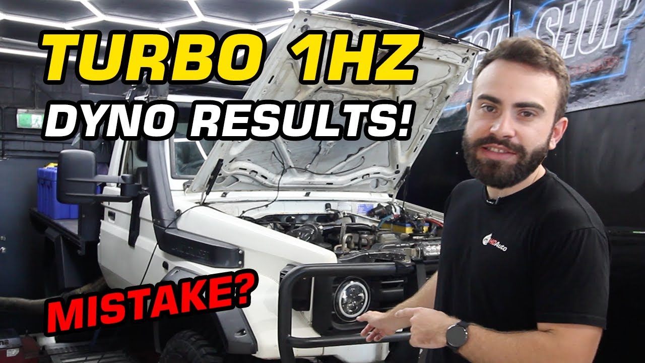Настройка 1HZ Turbo Toyota Landcruiser HZJ75 Эша | Результаты динамометрического стенда!