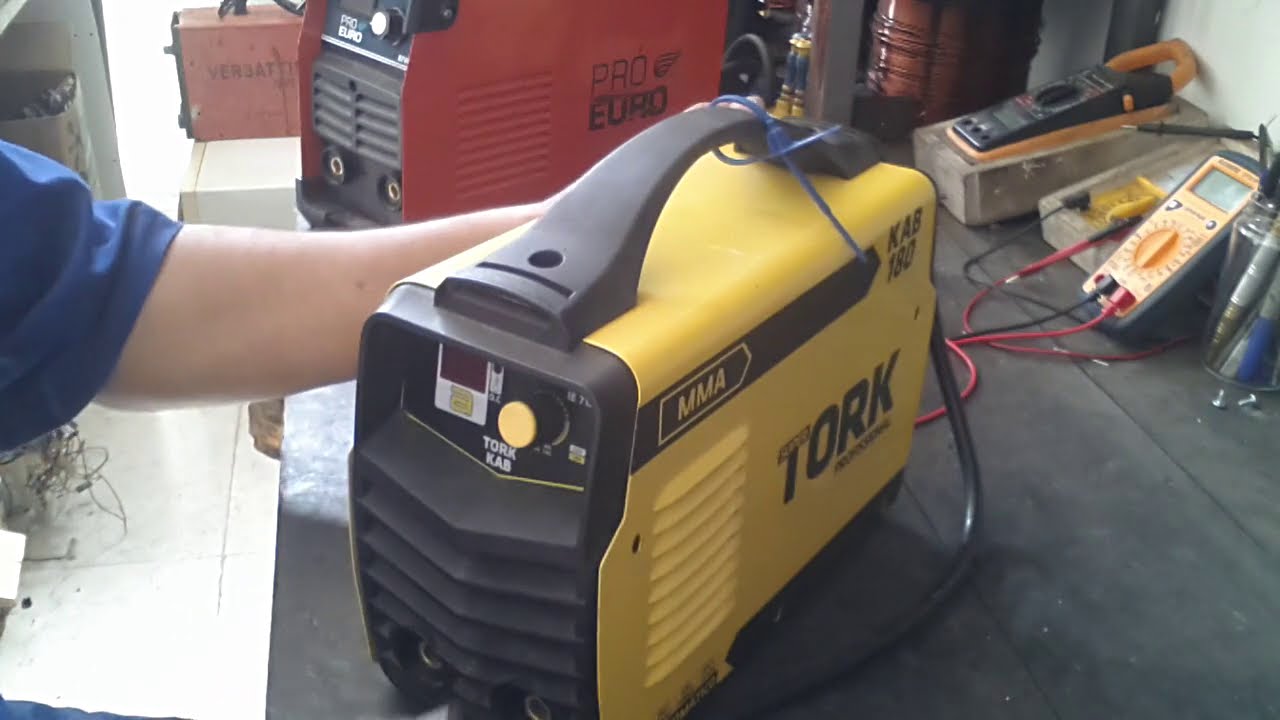 INVERSORA DE SOLDA TORK NÃO LIGAVA COMPONENTE EM CURTO