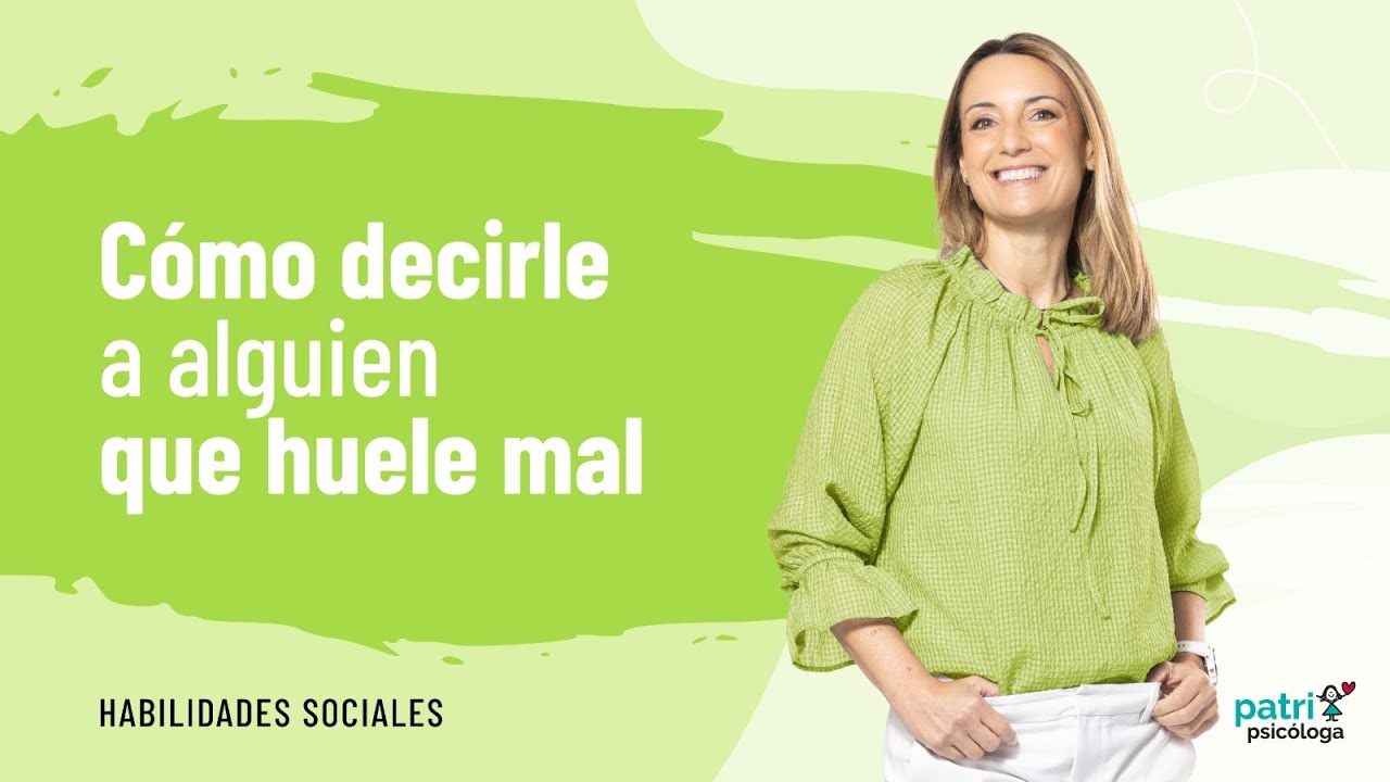 C&oacute;mo decirle a alguien que huele mal