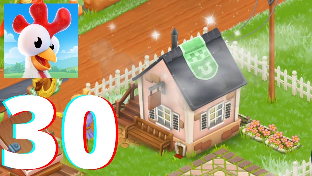 Hay Day - Gameplay Walkthrough Part 30 - Level 19 Repairing Neighborhood House (Android, iOS)
