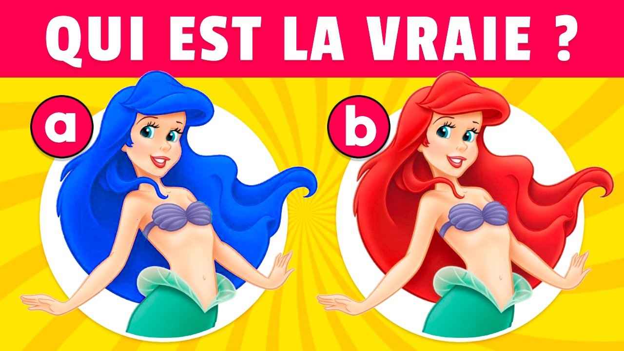 Devine le VRAI personnage DISNEY ✔️ | Quiz Disney 👀