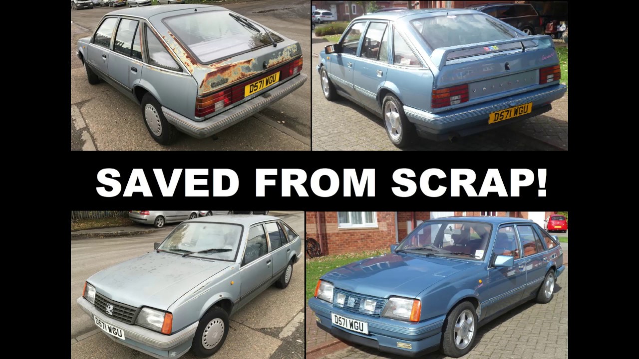 Saved From Scrap! 1986 Vauxhall Cavalier Mk2 (Opel Ascona C. Not SRi, Calibre, Cabriolet, etc)