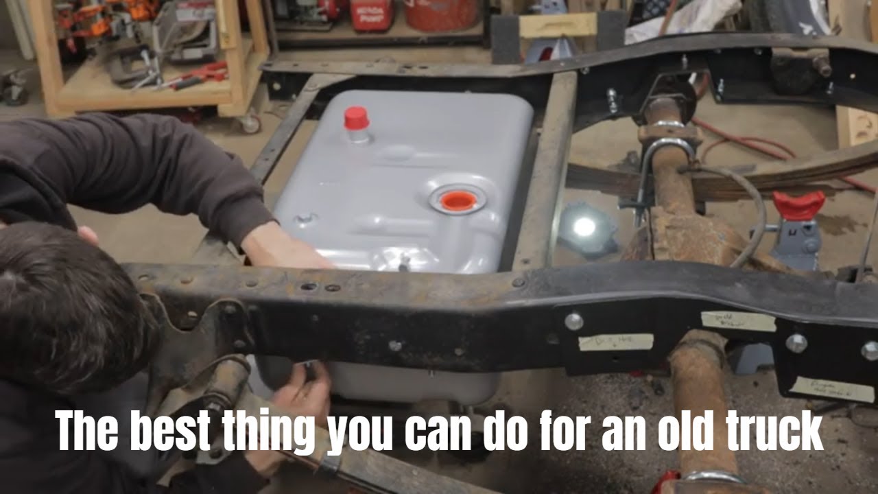 C10 Gas Tank Relocation: C10 Build Series (EP. 7) #youbreakityoufixit #c10