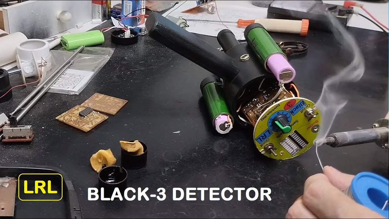 Detector LRL Black-3 Parou de funcionar