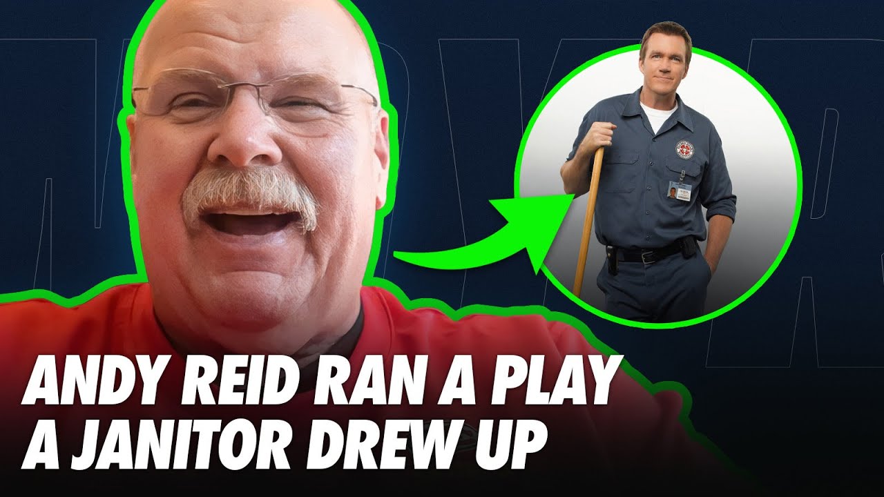 Andy Reid Shares A CRAZY Story On Running A Playcall From A Janitor