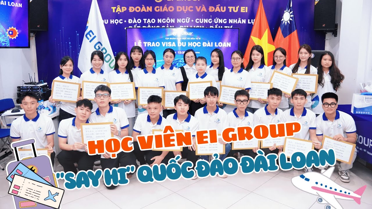 ✨ HỌC VI&Ecirc;N EI GROUP N&Ocirc; NỨC ĐI 