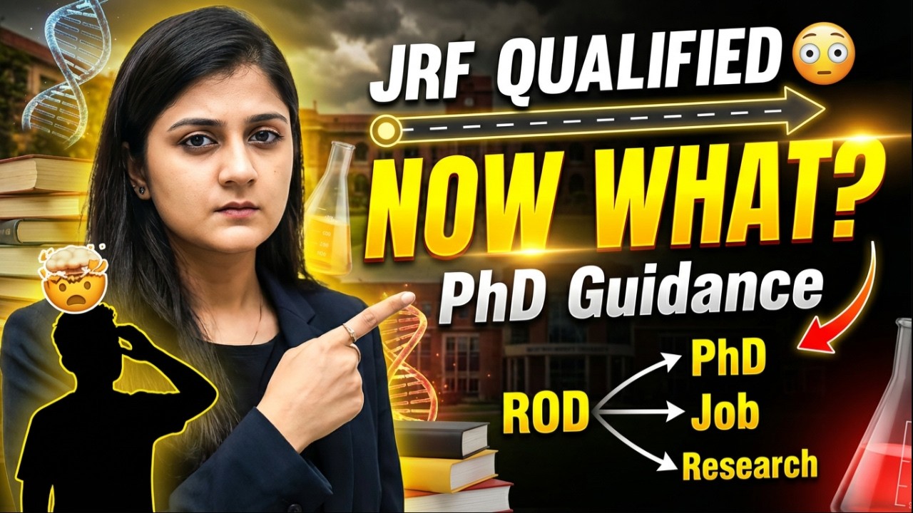 99% Students Get Confused After JRF… Are You One?