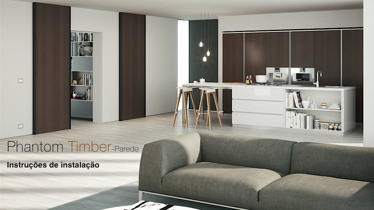 Phantom Timber Parede | Instruções de Instalação