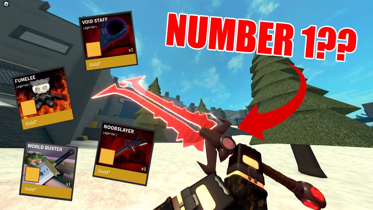 Ranking The Top 10 *BEST MELEES* In Phantom Forces!
