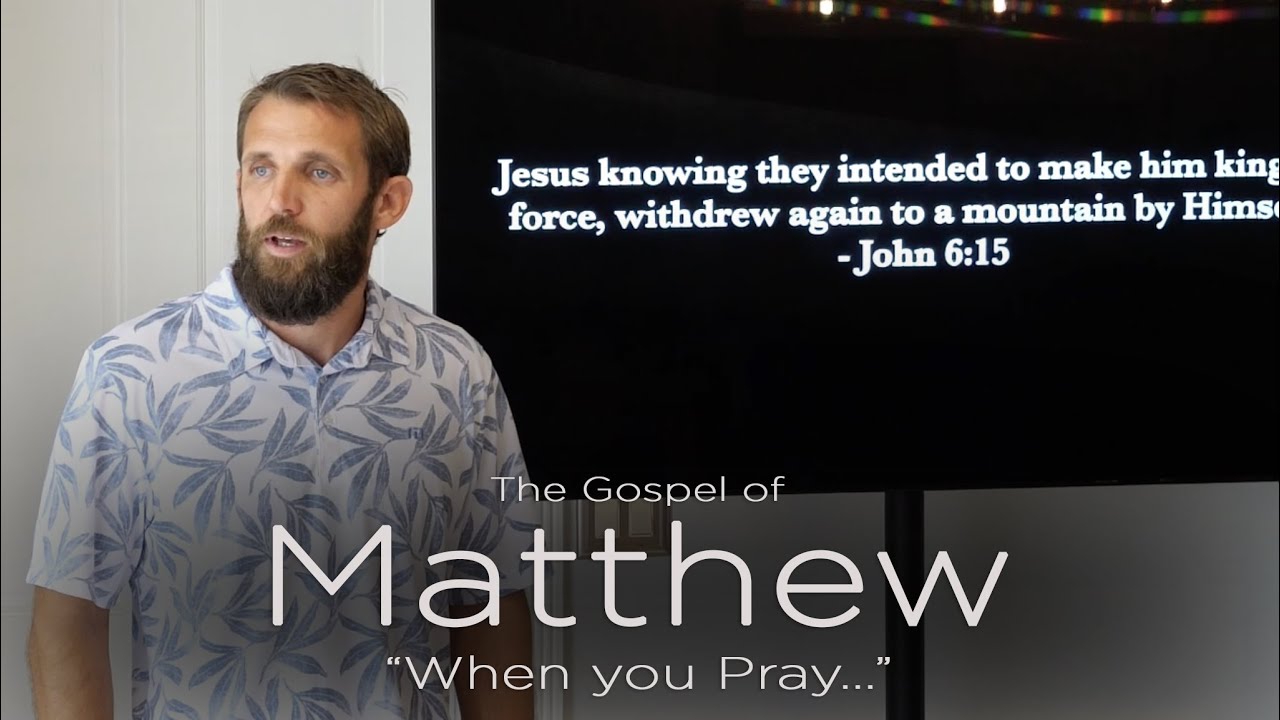 When you Pray | Matthew 6:5-8 | Garret LeMon