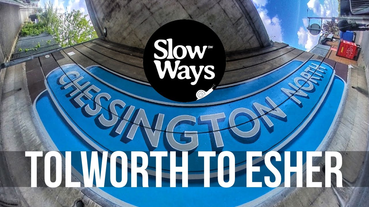 Walking from Tolworth to Esher Slow Ways