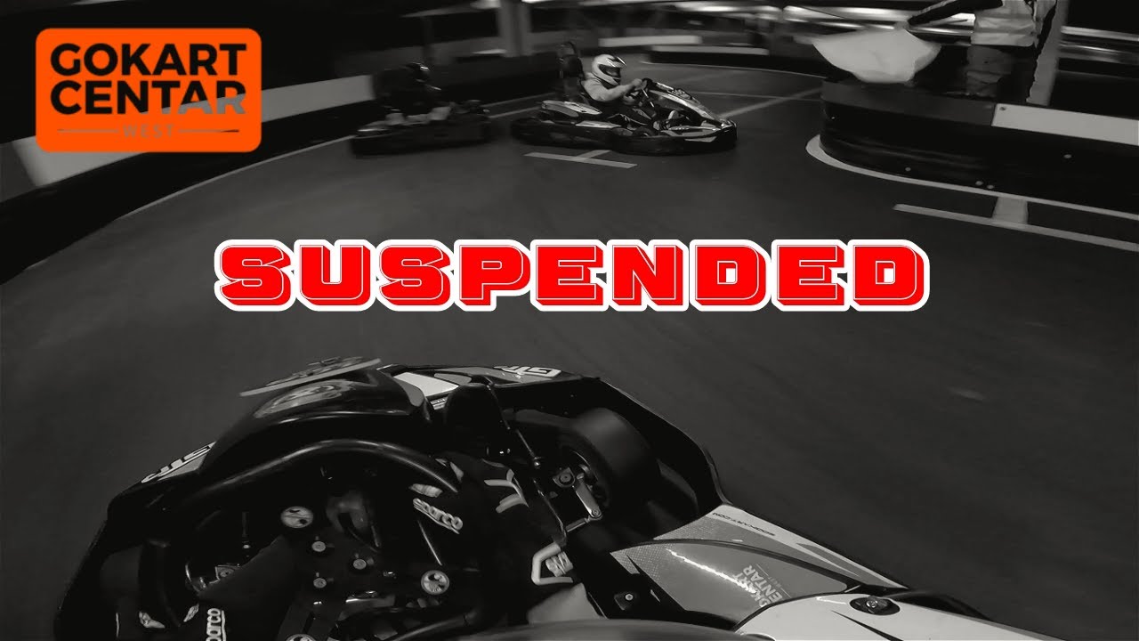 WE GOT SUSPENDED FOR A MONTH??? GO KART CENTAR WEST ZAPREŠIĆ #karting #suspended #racing